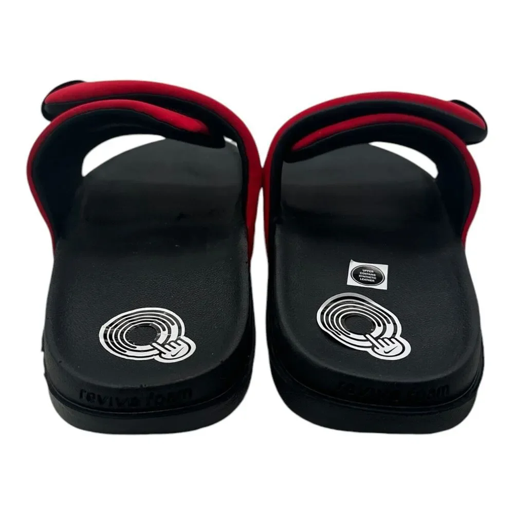 NIKE Men's Offcourt‎ Adjust Slide University Red-White-Black DQ9624-600 Size 10